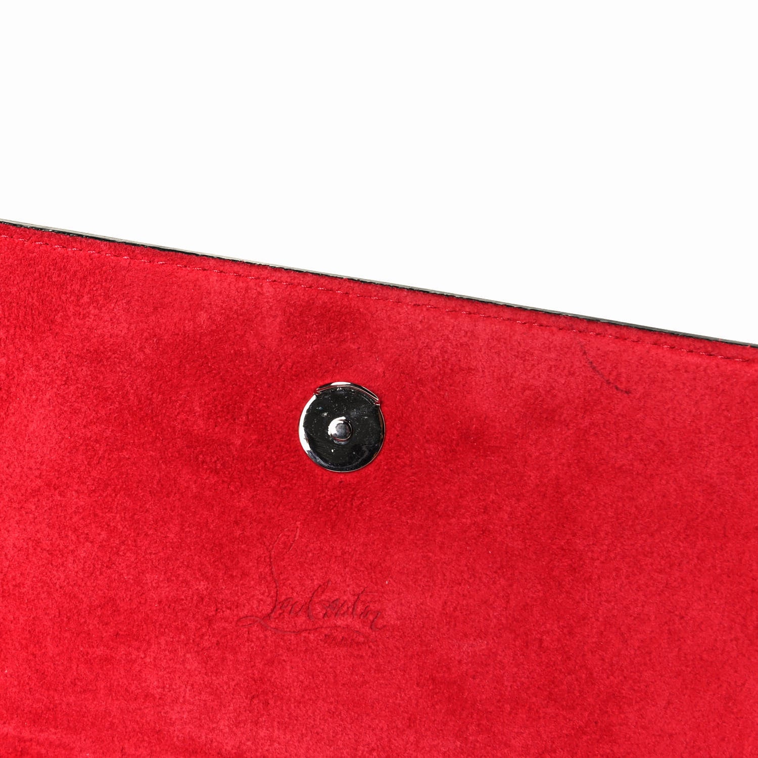 Christian Louboutin Calfskin Boudoir Chain Belt Bag Red 5 of 5