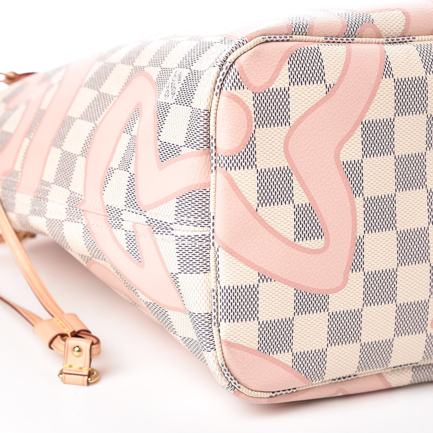 Louis Vuitton Damier Azur Tahitienne Neverfull MM 14 of 15
