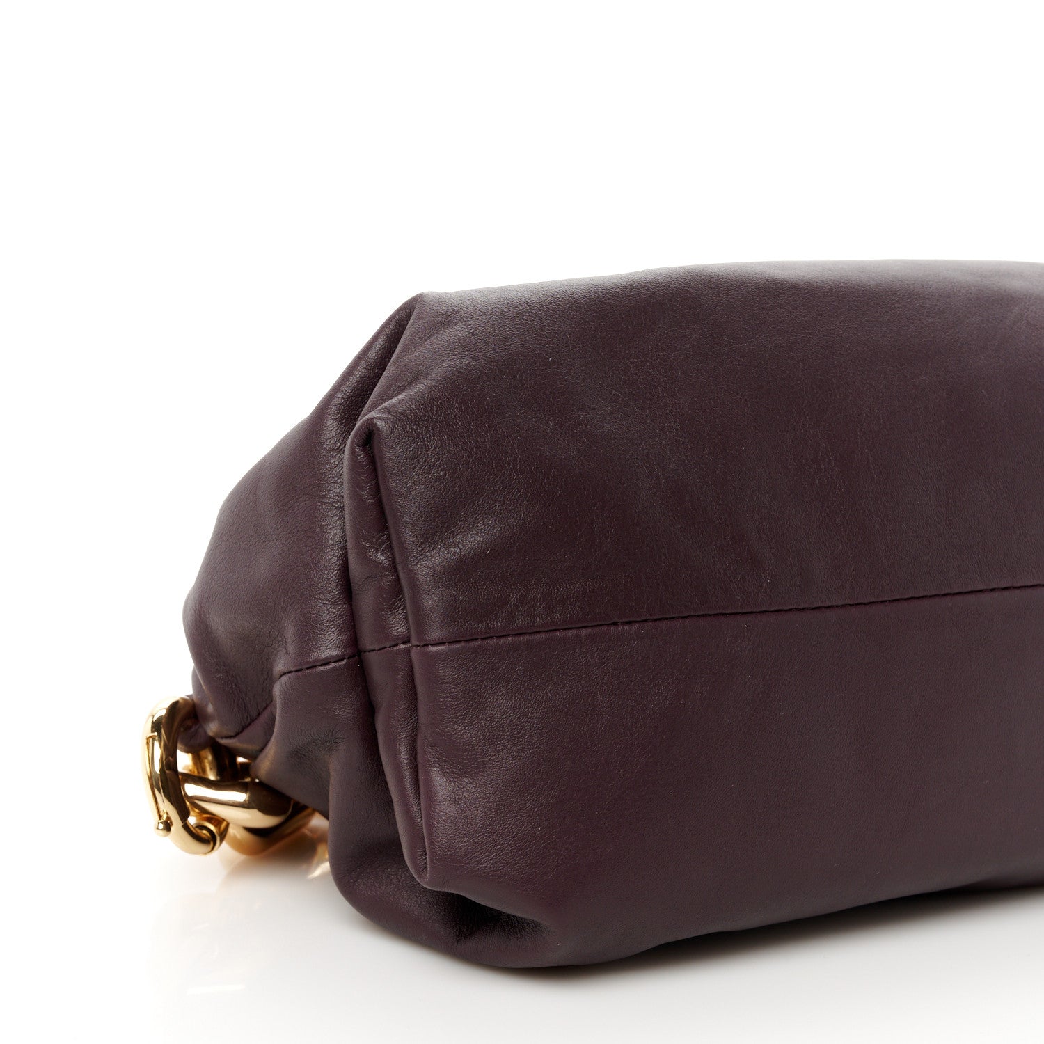 Bottega Veneta Calfskin The Pouch Chain Grape 10 of 11