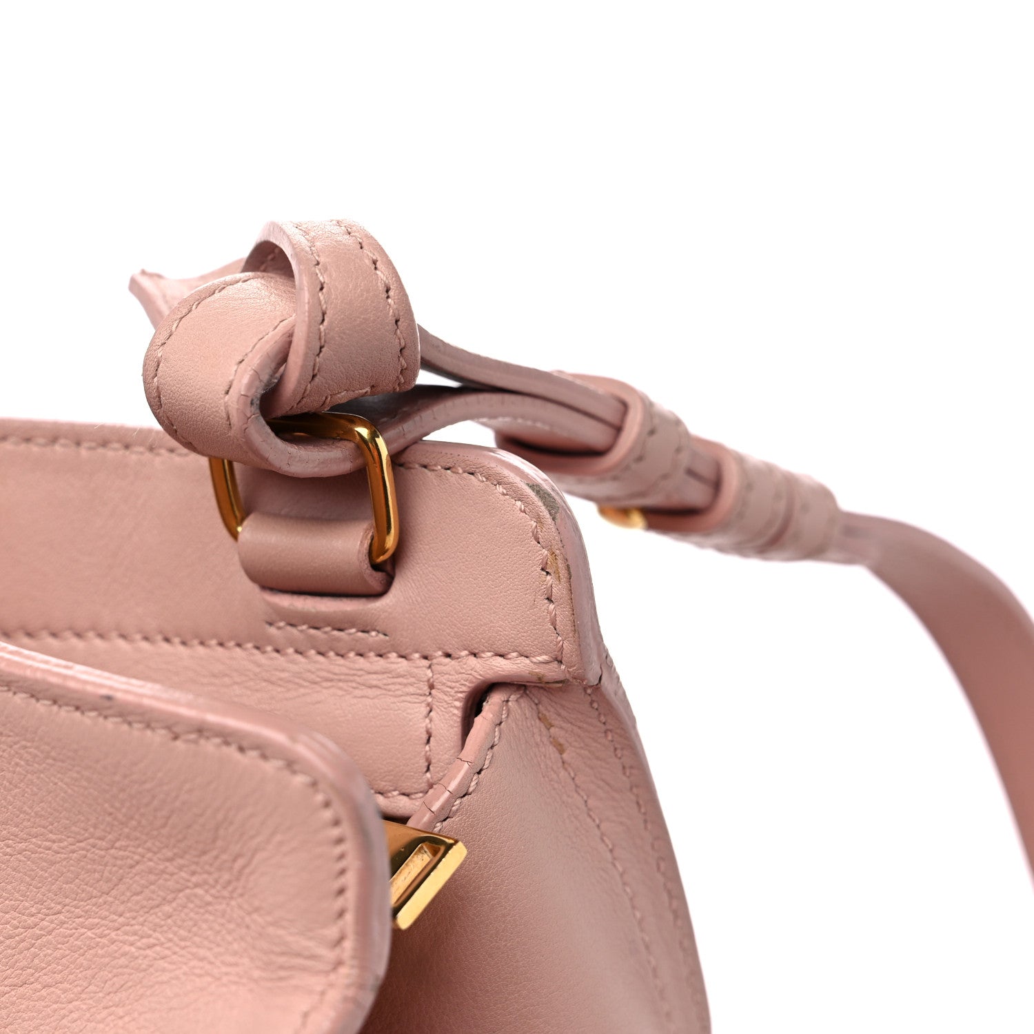 Saint Laurent Calfskin Monogram Small Cabas Pale Blush 19 of 19