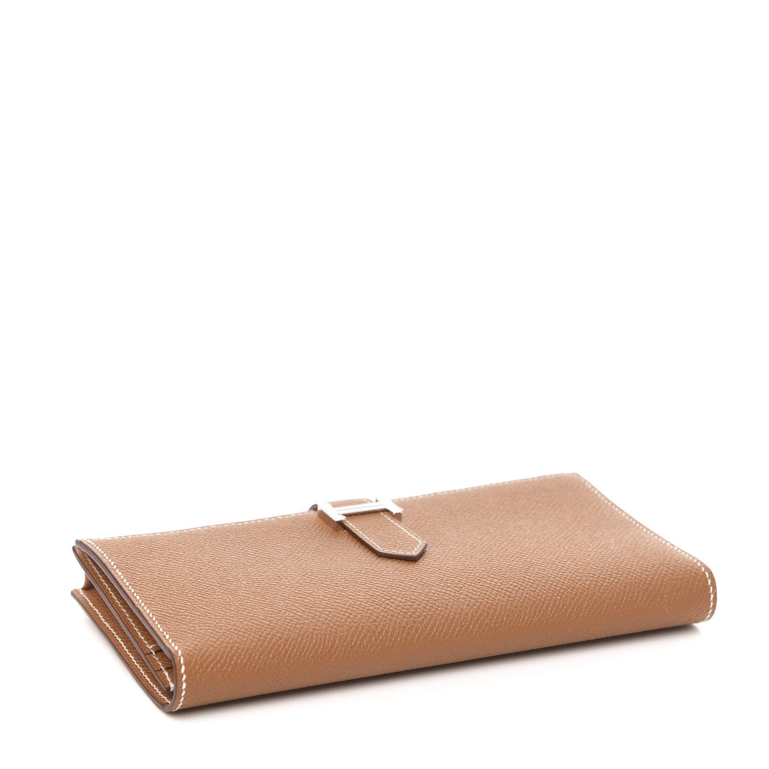 Hermes Epsom Bearn Gusset Wallet Gold 4 of 8