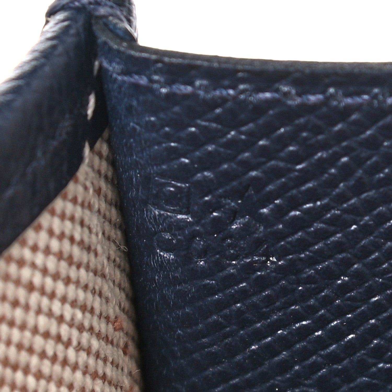 Hermes Epsom Jige PM Clutch Bleu Nuit 7 of 16