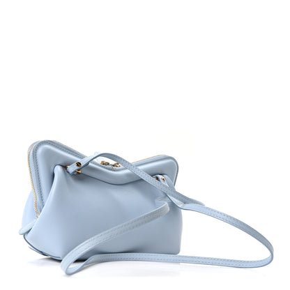 Mansur Gavriel Smooth Calfskin Mini Frame Crossbody Bag Light Blue 2 of 9