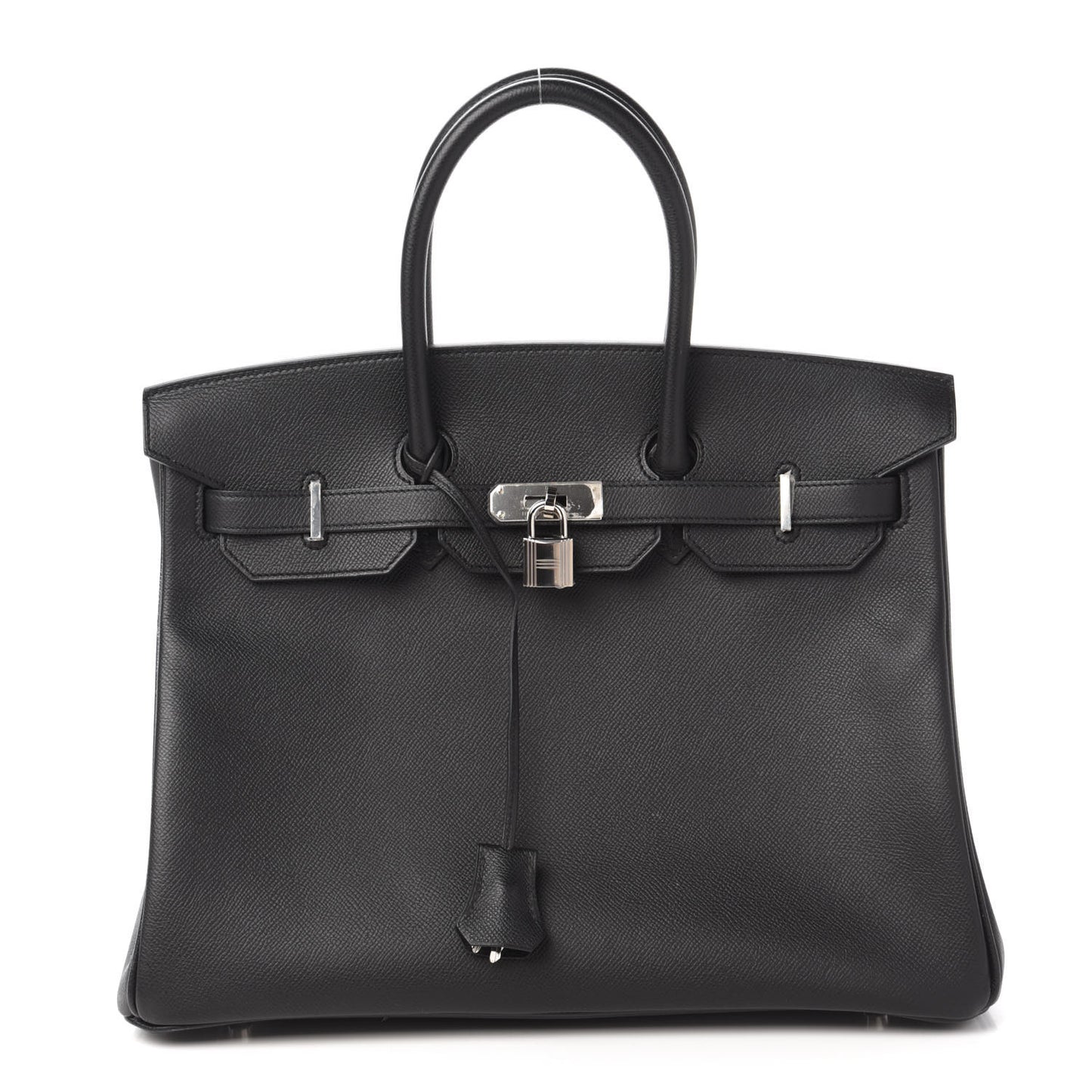 Epsom Birkin 35 Black