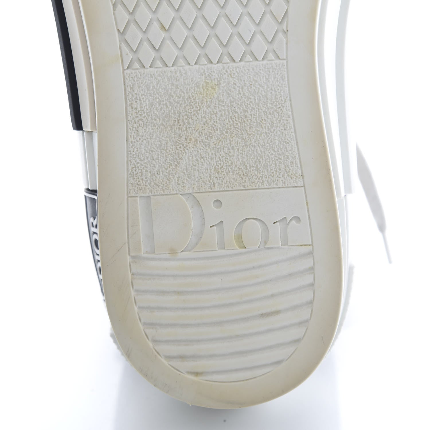 Christian Dior Canvas Leopard Print Mens B23 High Top Sneakers 40 White 8 of 9