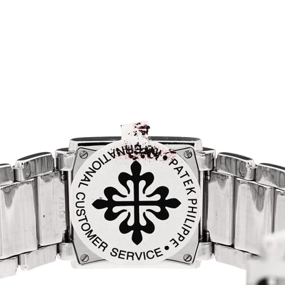 Patek Philippe Stainless Steel Diamond 25mm Twenty-4 Quartz Watch Black 4910/10A-001 4 of 6