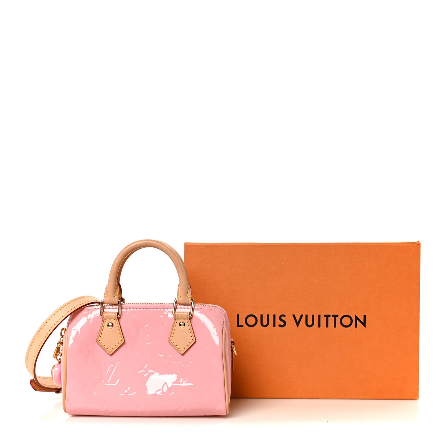 Vernis Monogram Nano Speedy Mochi Pink