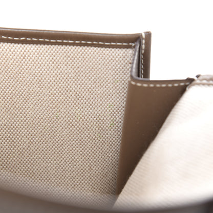 Hermes Box Jige PM Clutch Etoupe 7 of 9