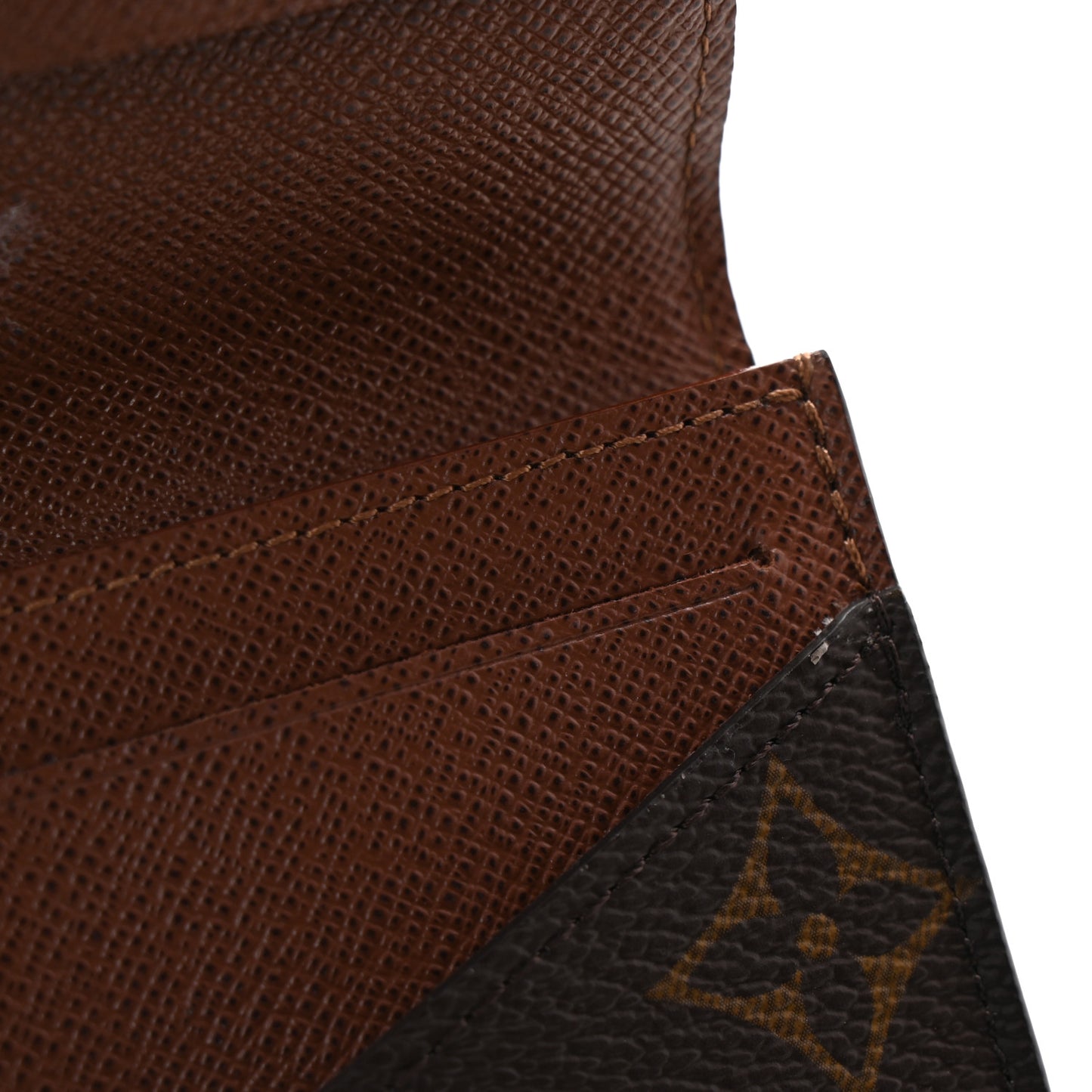 Monogram Envelope Business Card Holder
