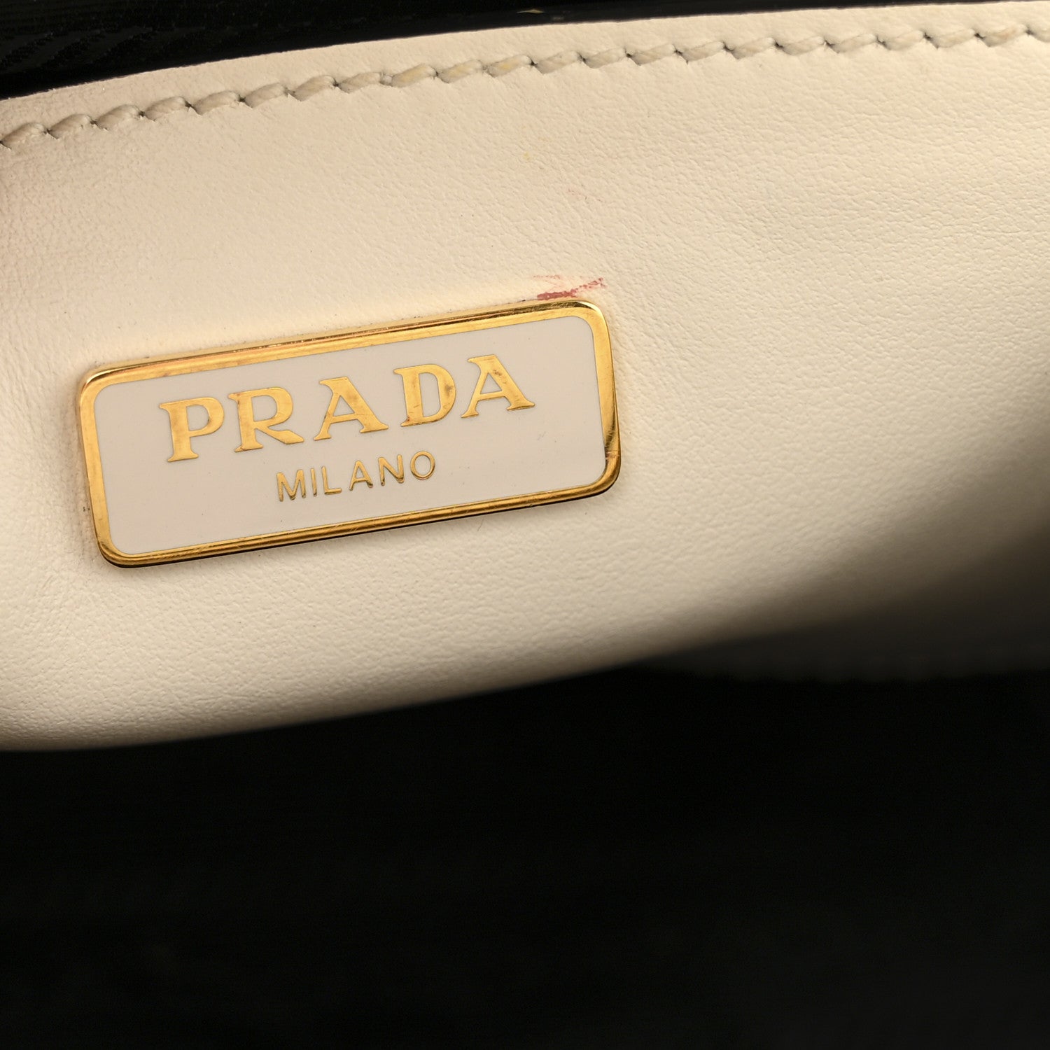 Prada Saffiano Soft Calfskin Mini Zippered Tote White 6 of 12