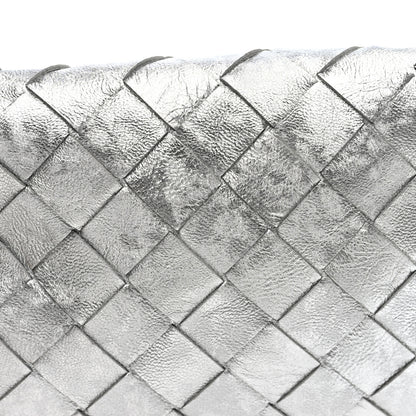 Bottega Veneta Metallic Nappa Intrecciato Mini Jodie Silver 7 of 9