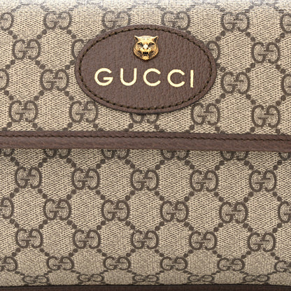 Gucci GG Supreme Monogram Neo Vintage Web Belt Bag Brown 8 of 11