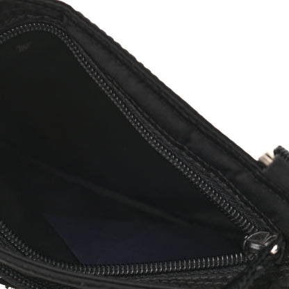 Prada Nylon Vela Flat Messenger Bag Black 9 of 23