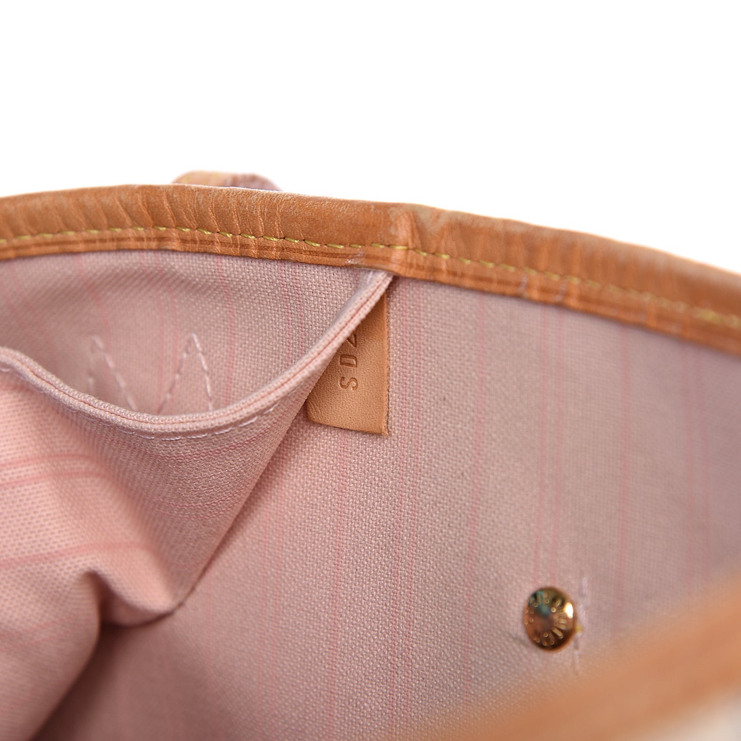 Damier Azur Neo Neverfull MM Rose Ballerine