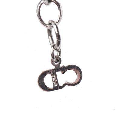 Christian Dior Bow CD Necklace Silver 6 of 6