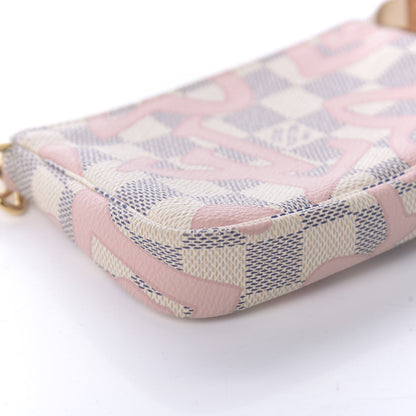 Louis Vuitton Damier Azur Tahitienne Mini Pochette Accessories 6 of 10