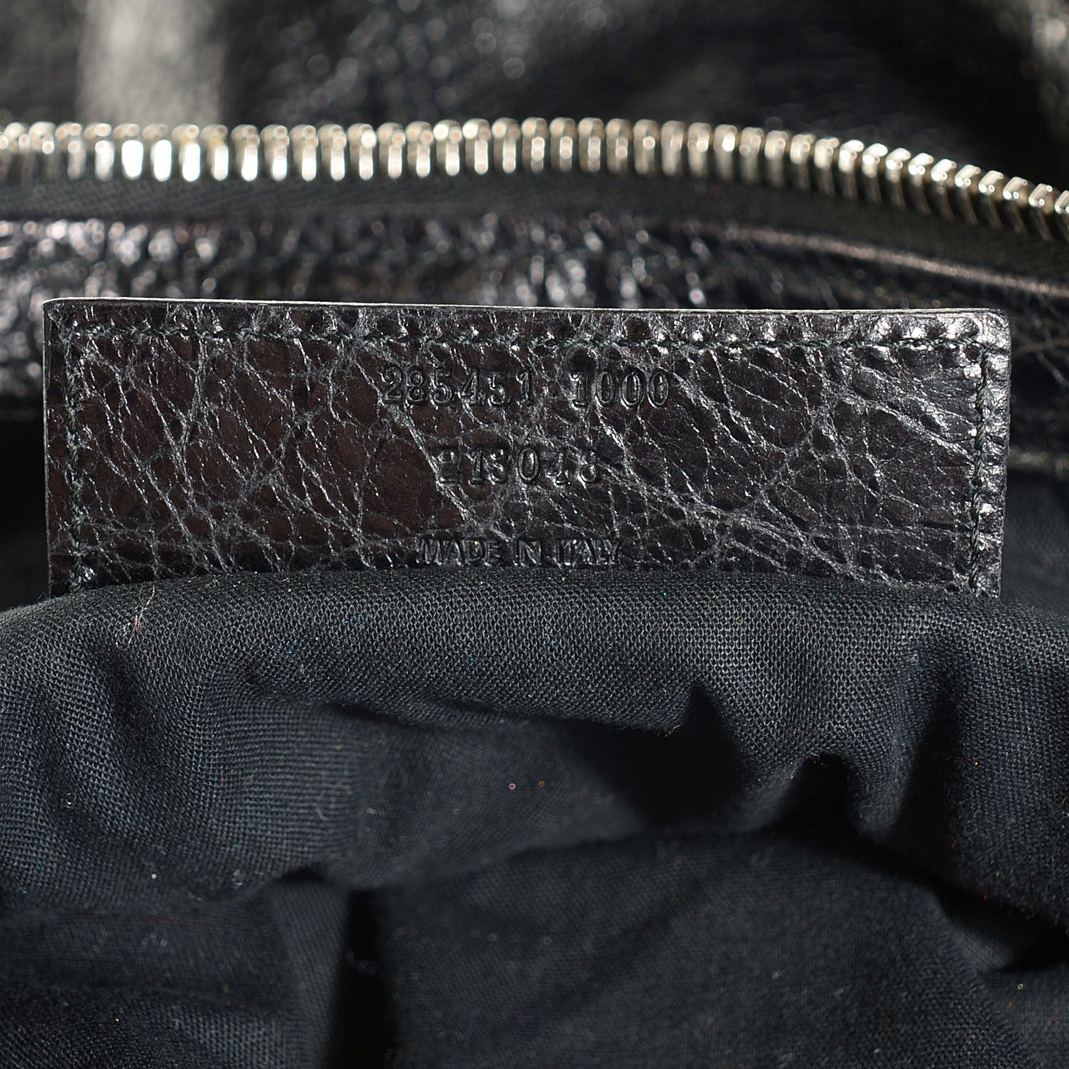 Balenciaga Agneau Giant 21 Silver Hardware Work Black 8 of 12
