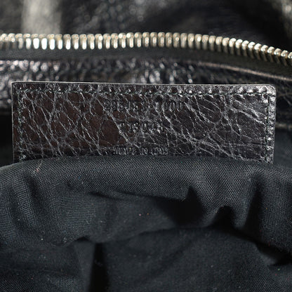 Balenciaga Agneau Giant 21 Silver Hardware Work Black 8 of 12