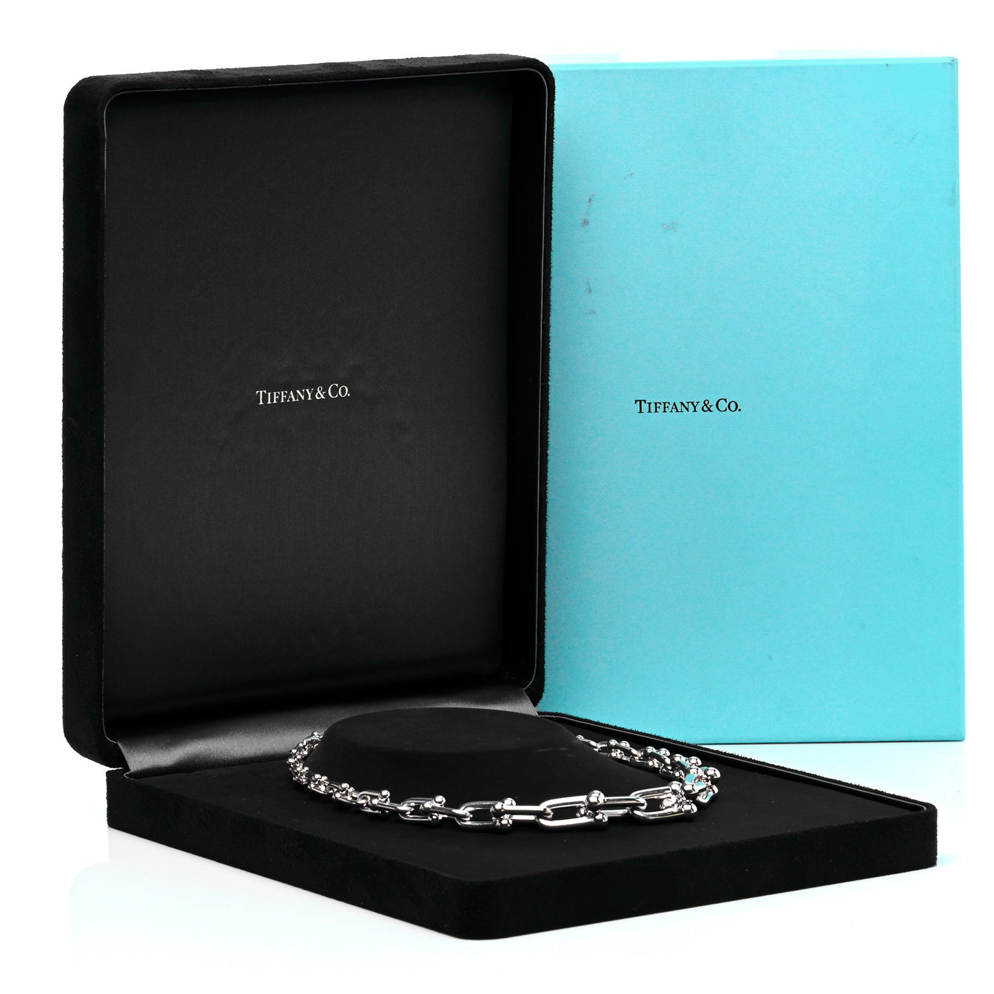 Sterling Silver HardWear Graduated Link Necklace