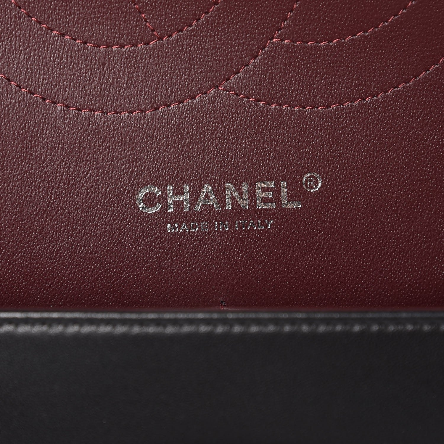 Chanel Lambskin Quilted Jumbo Double Flap Black 7 of 10