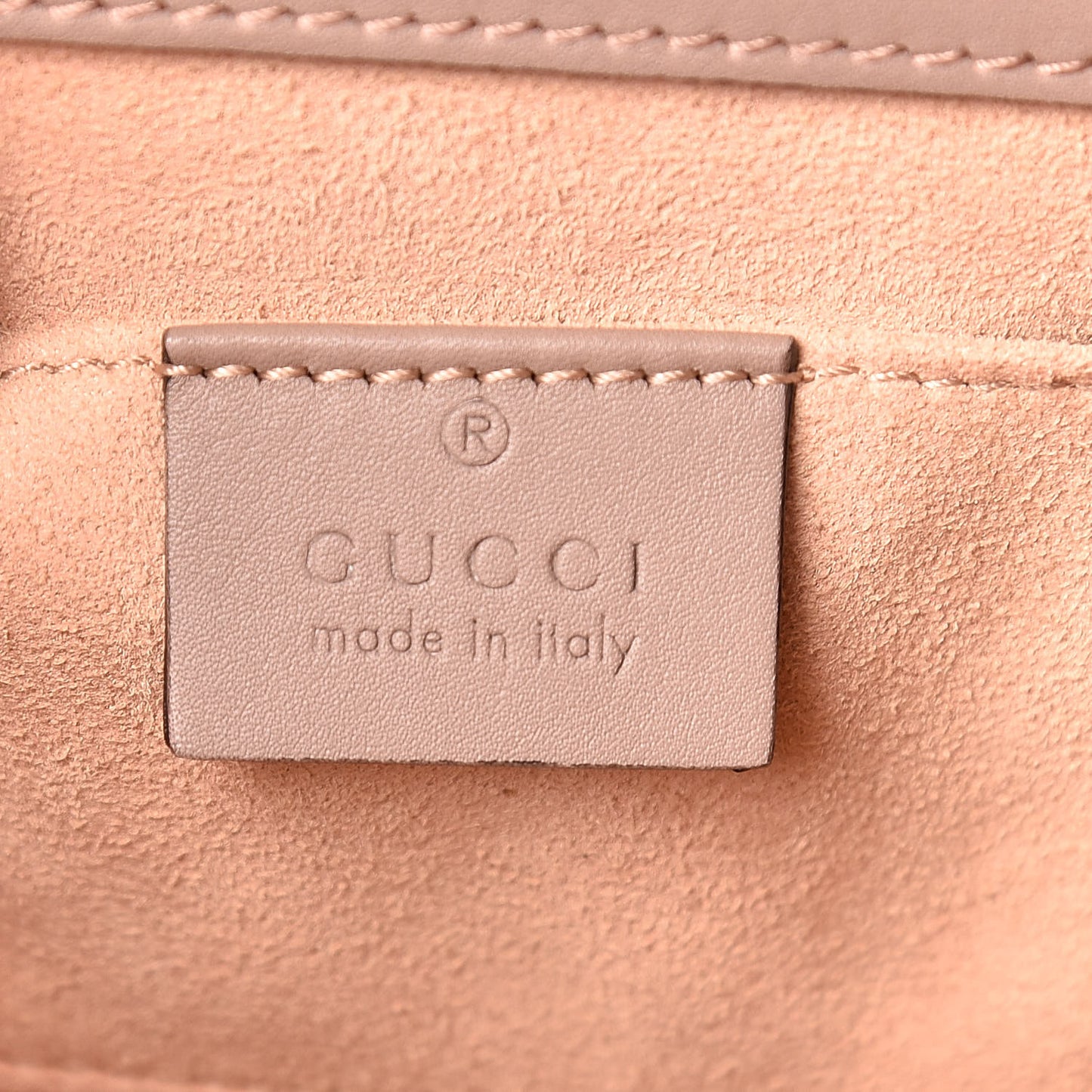 GG Supreme Monogram Studded Small Padlock Shoulder Bag Porcelain Rose