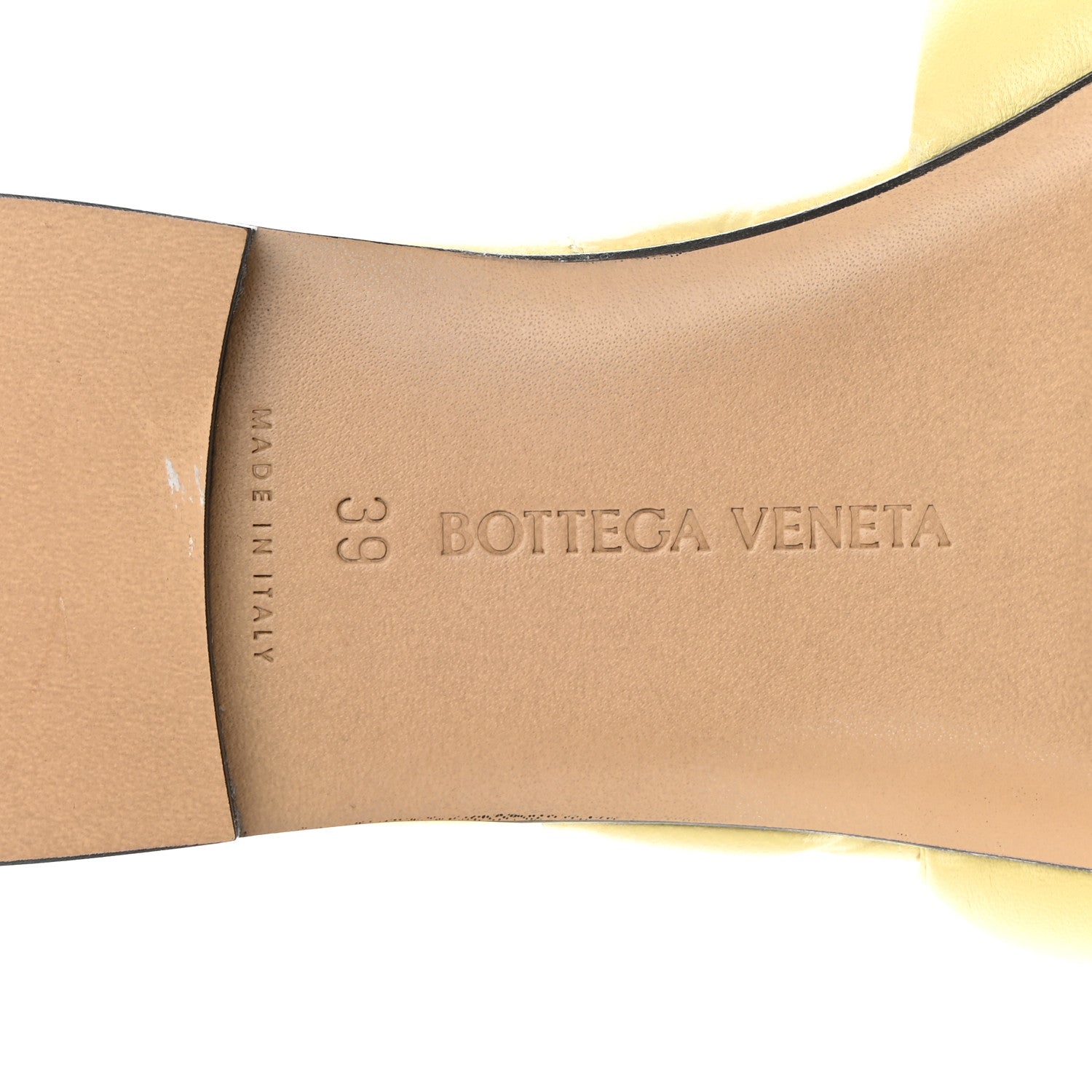 Bottega Veneta Nappa Quilted Rubber Lido Flat Sandals 39 Moon Beam 7 of 14