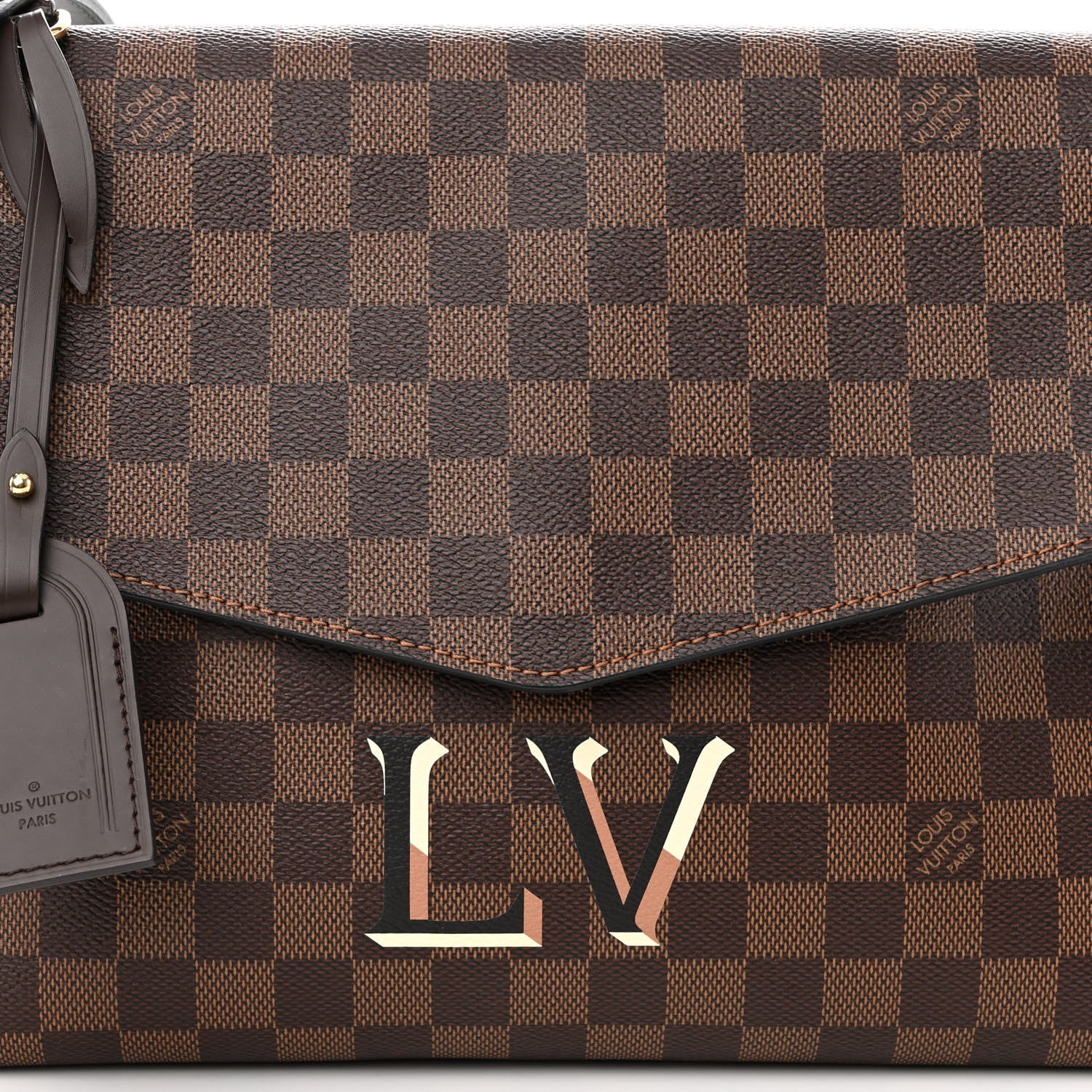 Louis Vuitton Damier Ebene Beaubourg MM 7 of 9