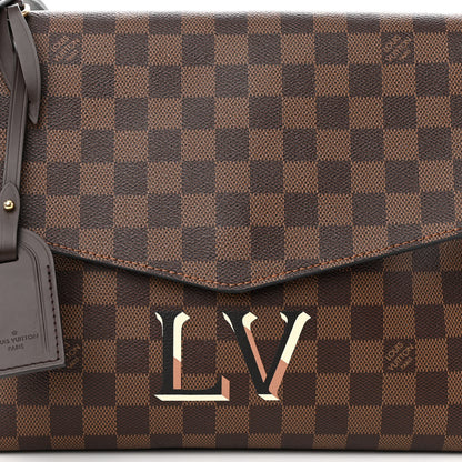 Louis Vuitton Damier Ebene Beaubourg MM 7 of 9