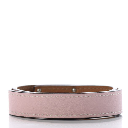 Hermes Swift Kelly Double Tour Bracelet T3 Rose Sakura 3 of 6