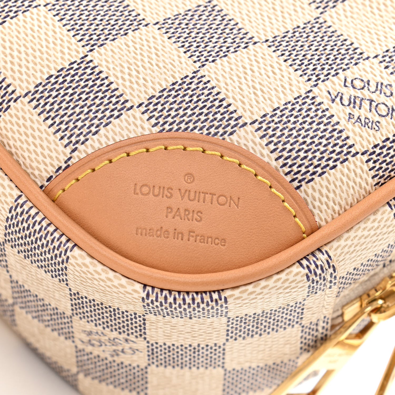 Louis Vuitton Damier Azur Mini Deauville 6 of 9