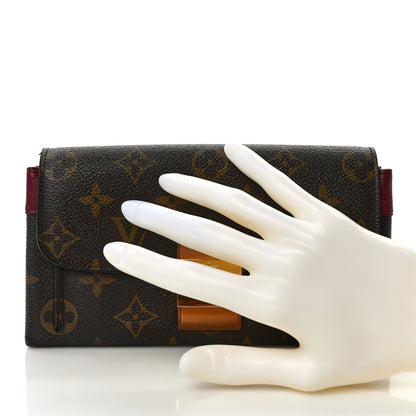 Louis Vuitton Monogram Elysee Wallet Aurore 2 of 8