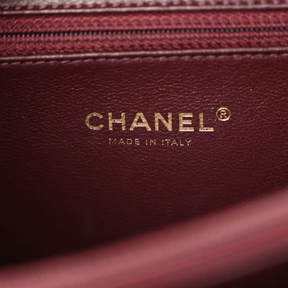 Chanel Caviar Quilted Medium CC Filigree Vanity Case Light Beige 6 of 15