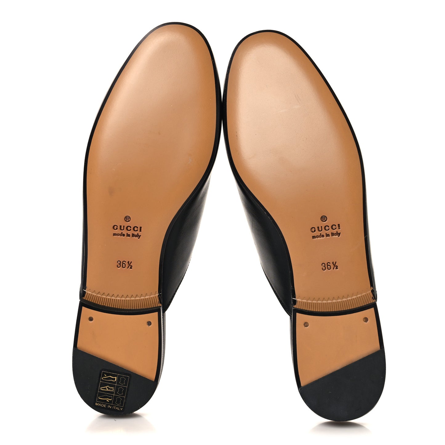 Calfskin Womens Princetown Slippers 36.5 Black