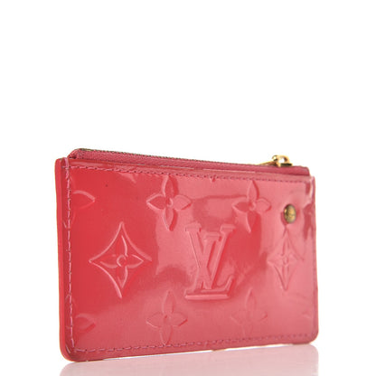 Louis Vuitton Vernis Key Pouch Framboise 3 of 7