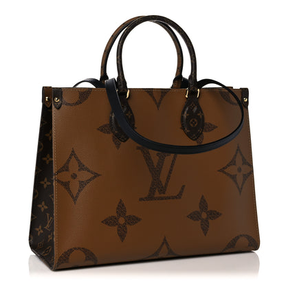 Louis Vuitton Reverse Monogram Giant Onthego MM 3 of 10
