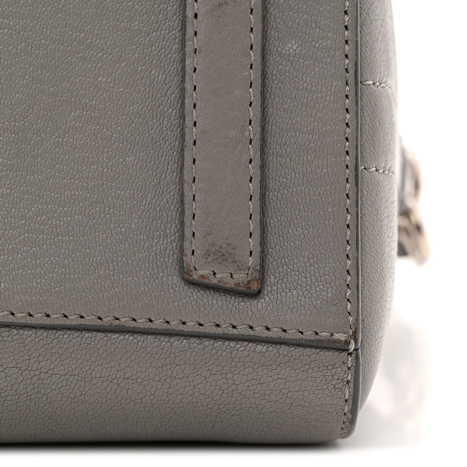 Givenchy Sugar Goatskin Mini Antigona Pearl Grey 11 of 16