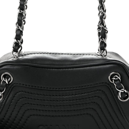 Chanel Lambskin Lax Small Tassel Shoulder Bag Black 8 of 11