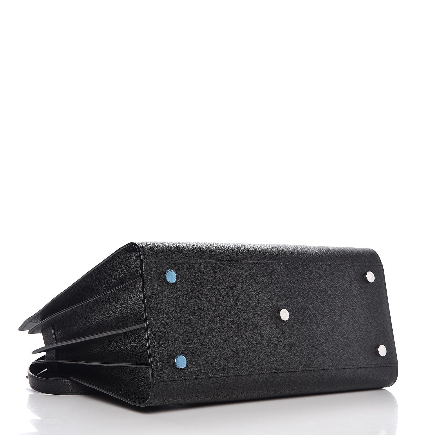 Saint Laurent Grained Calfskin Small Sac De Jour Black 5 of 8