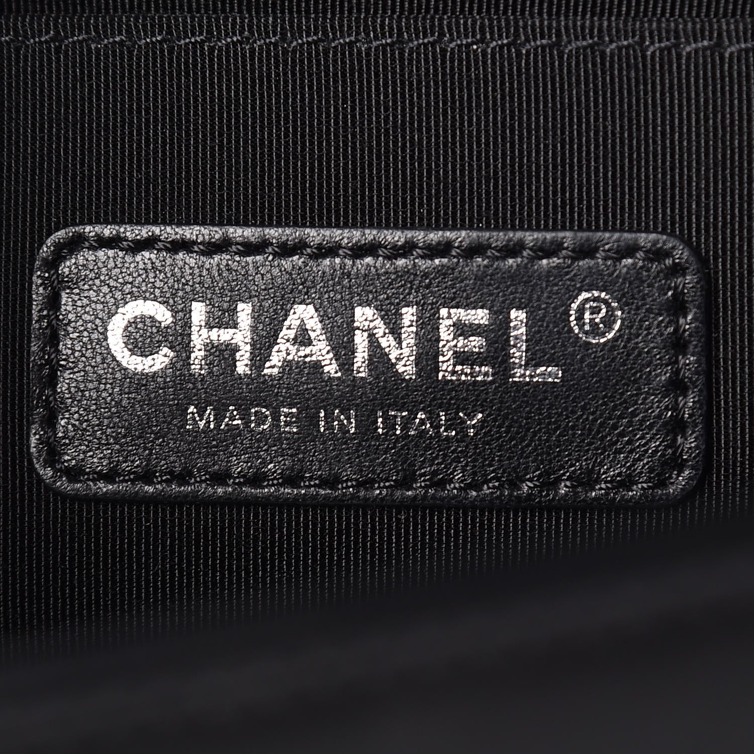 Chanel Calfskin Quilted Medium Boy Flap Black 8 of 10