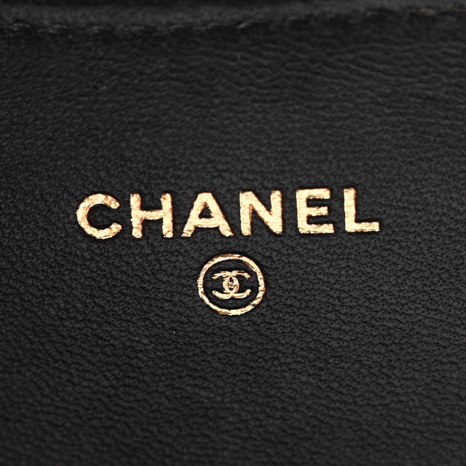 Chanel Lambskin Quilted Large Gusset Flap Wallet Black 6 of 8