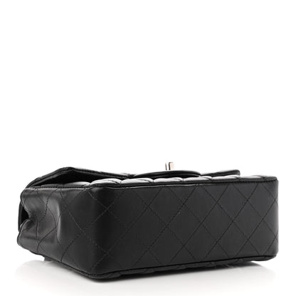 Chanel Lambskin Quilted Mini Rectangular Flap Black 4 of 10