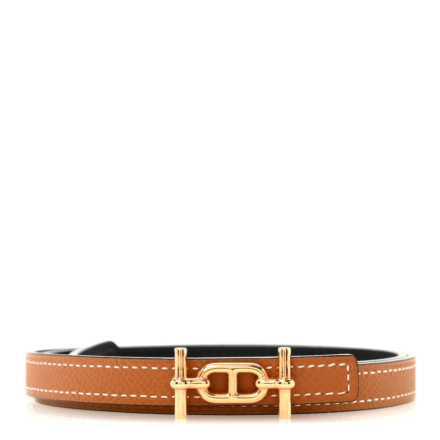 Swift Epsom 13mm Ancre Belt 75 30 Black Gold