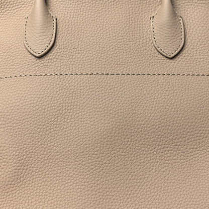 The Row Matte Grained Calfskin Soft Margaux 15 Dark Taupe 7 of 9