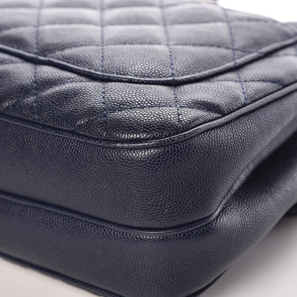 Chanel Caviar Quilted Medium Urban Companion Flap Navy 10 of 11