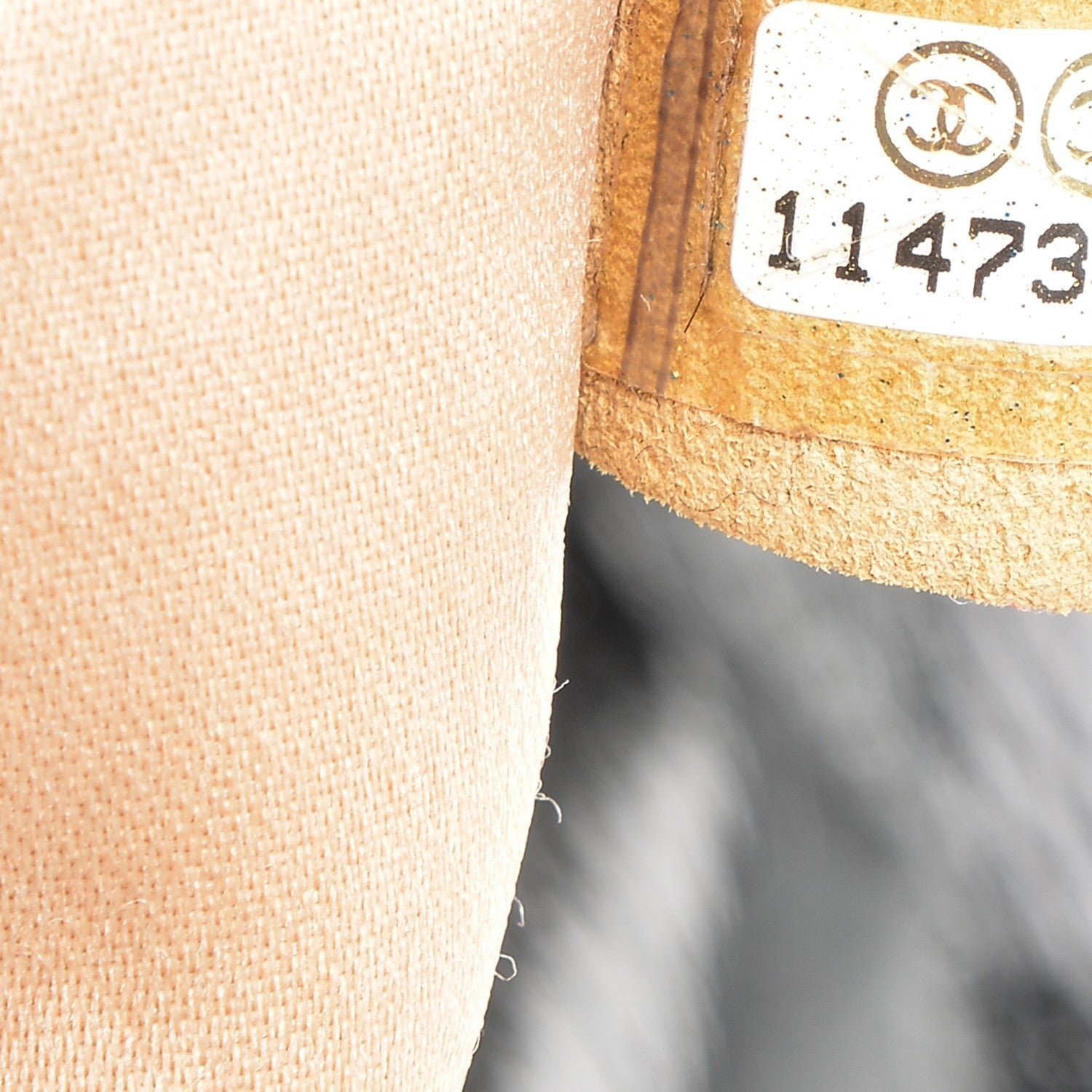 Chanel Vinyl Medium Rock and Chain Flap Black 7 of 7