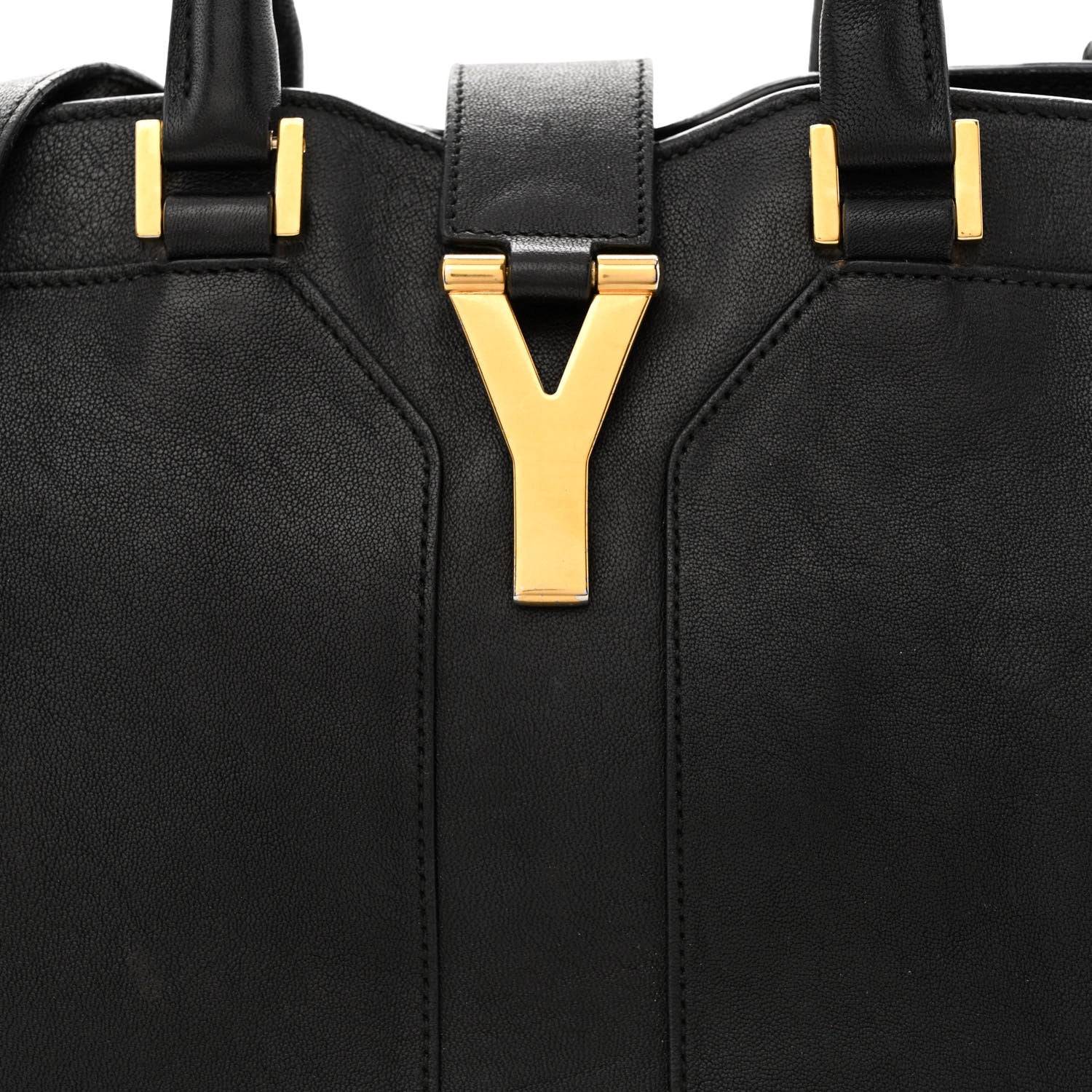 Saint Laurent Calfskin Small Classic Y Cabas Black 8 of 23