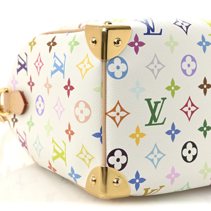 Louis Vuitton LV X TM Monogram Multicolor Speedy Bandouliere 25 White 8 of 9
