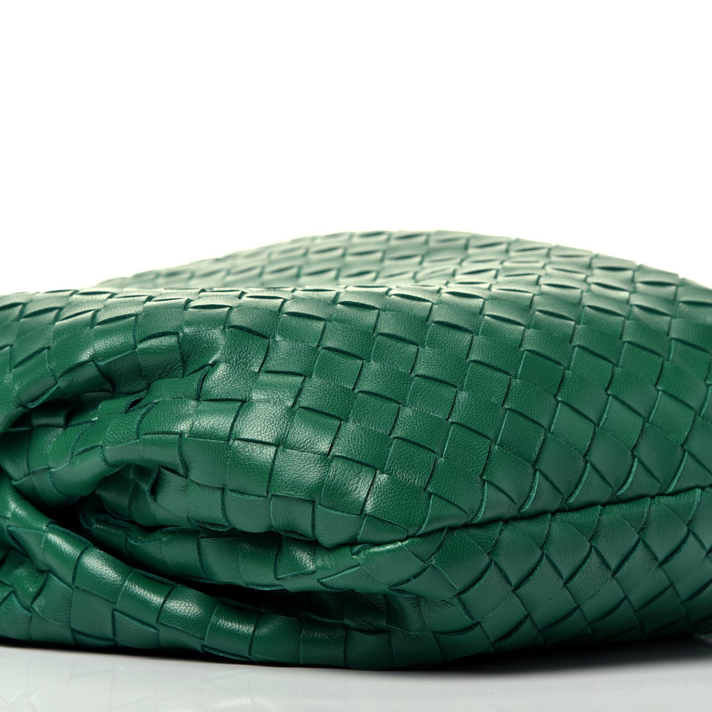 Nappa Intrecciato Small Bulb Racing Green