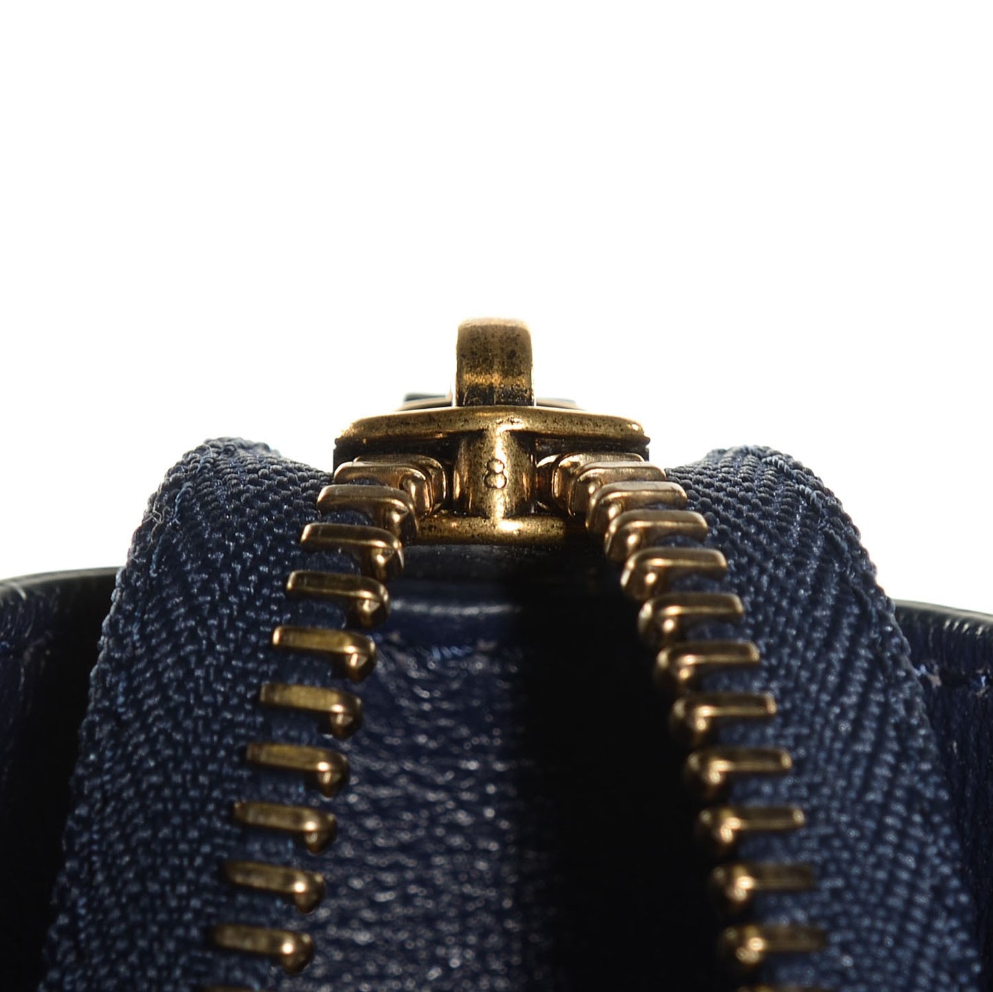 Smooth Calfskin Micro Luggage Navy Blue