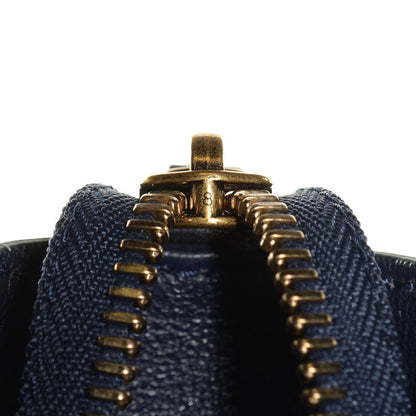 Celine Smooth Calfskin Micro Luggage Navy Blue 8 of 8